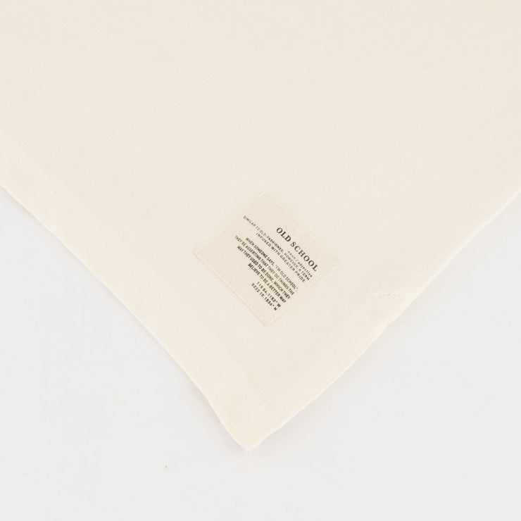 Old School Word OS LS Rugby Jersey-Ivory