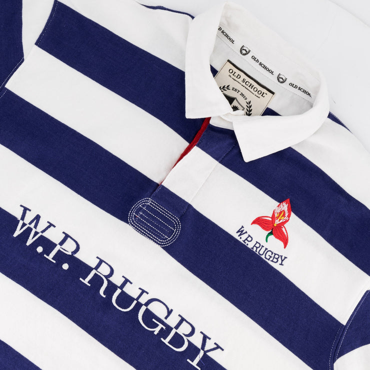 Provincial WP Stripe SS Rugby Jersey-White