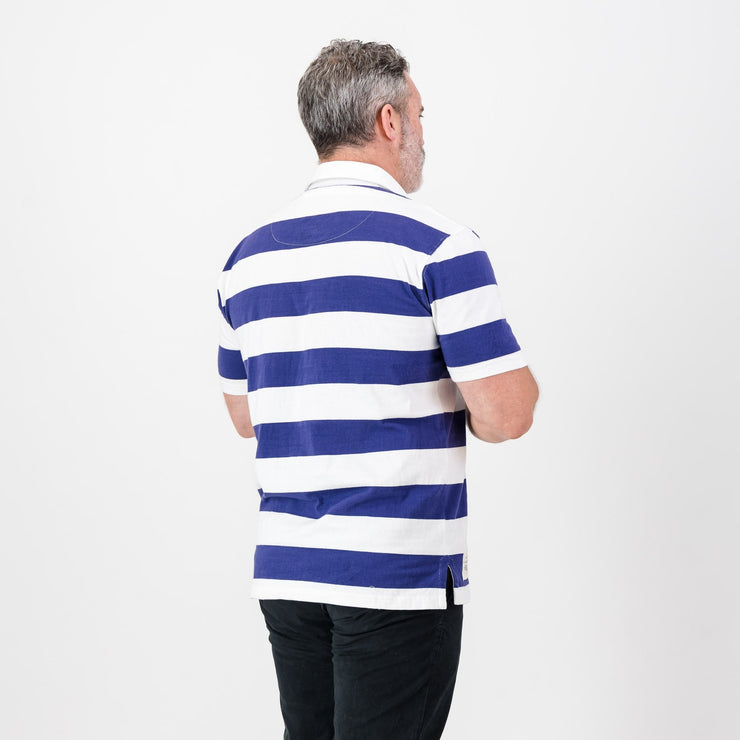 Provincial WP Stripe SS Rugby Jersey-White